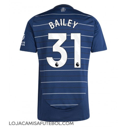 Camisa de Futebol Aston Villa Leon Bailey #31 Equipamento Alternativo 2024-25 Manga Curta